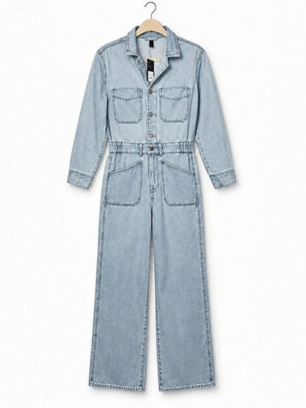 Universal Threads Co. Denim Utility Jumpsuit in Blue Size 6 NWT